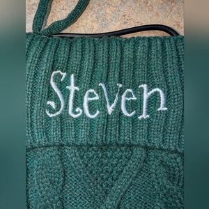 Custom 'Steven' Christmas Stocking